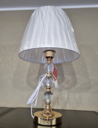 Stolov lampa krytl biela